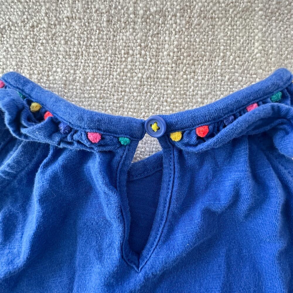 Mini Boden Blue Collared Tank GUC 2/3 - Picture 6 of 6